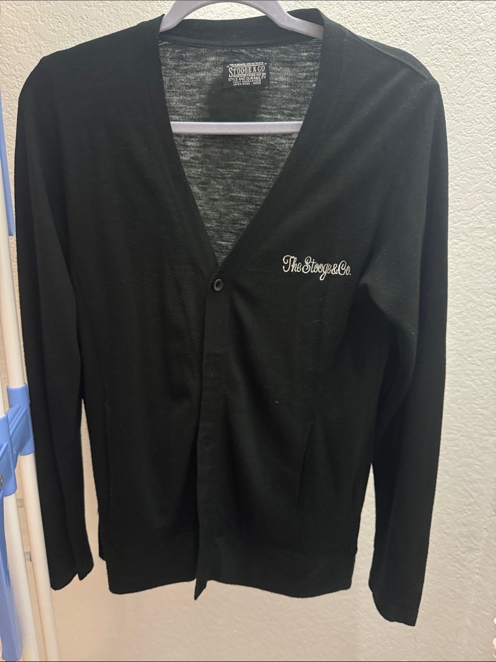Women’s Black V-Neck Cardigan